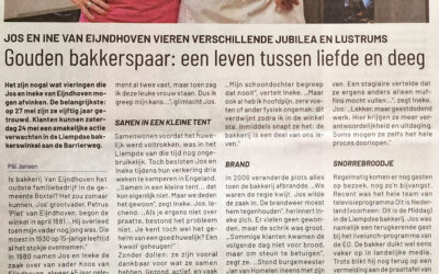 Gouden bakkerspaar: een leven tussen liefde en deeg